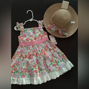 Lovely 18 month baby girl floral dress